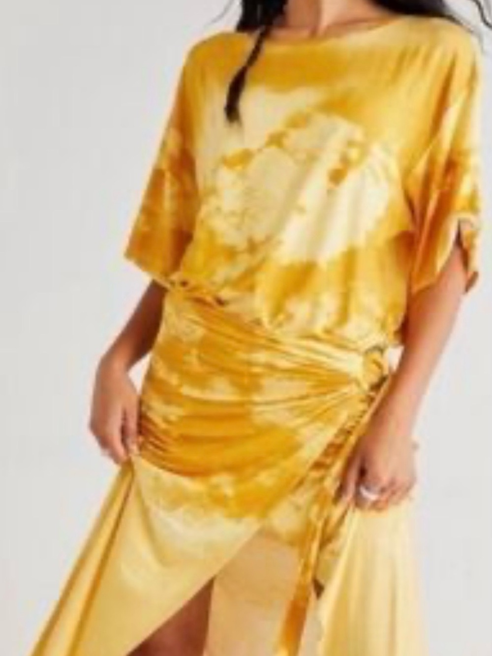 Free People Alyssa Wrap Boho Maxi Dress Size XS